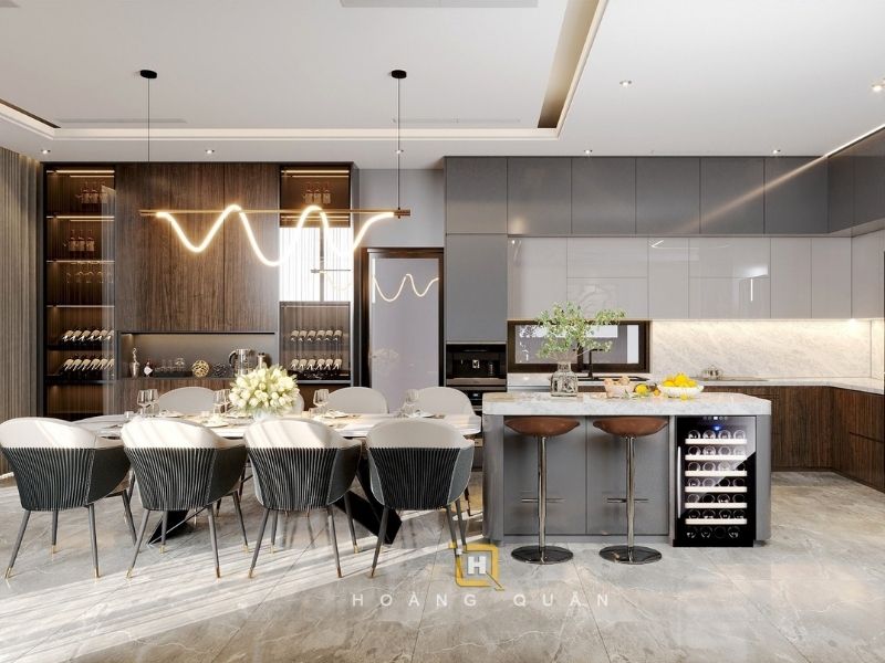 CÁCH CHỌN ĐÁ ỐP BẾP CHUẨN BỀN, ĐẸP THEO XU HƯỚNG 2026 2 Thiet-ke-bep-hien-dai